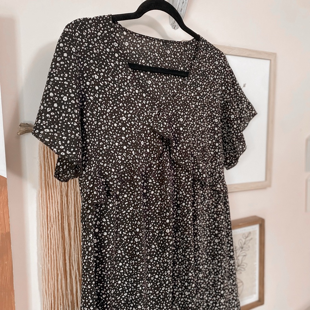 ☽ Leopard Print Top